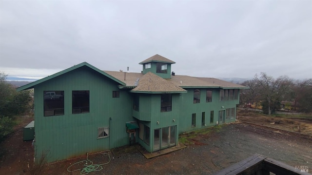 view of rear view of property