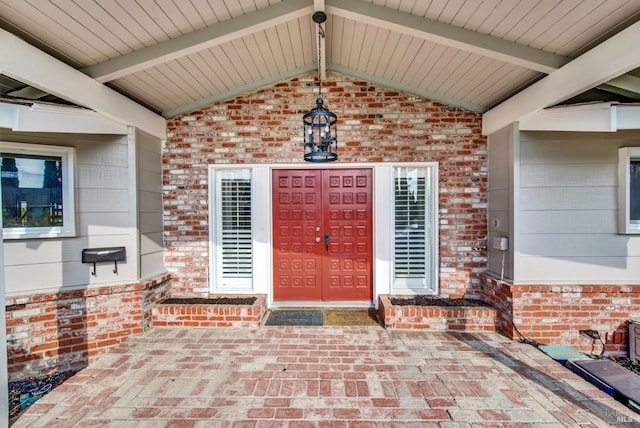 view of property entrance