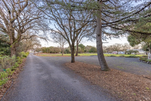 view of road