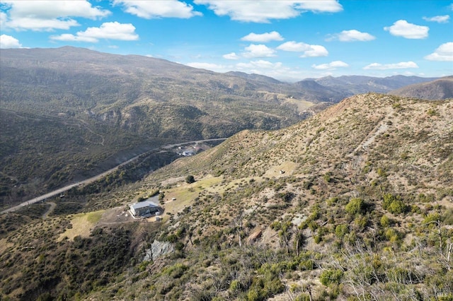 view of mountain feature