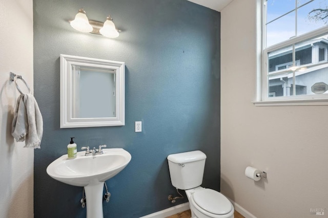 bathroom with toilet