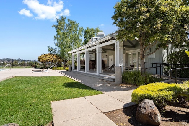 exterior space featuring a patio area