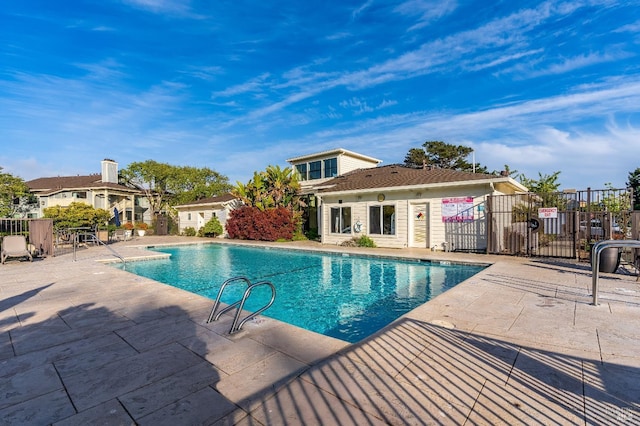 57 Lakeshore Ct, Richmond, CA 94804 - pool with a patio and fence
