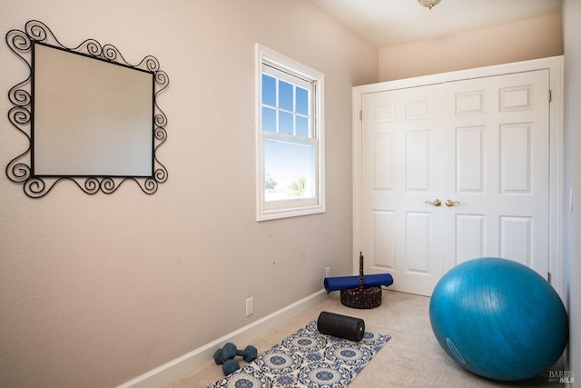 1656 Middle Two Rock Rd, Petaluma, CA 94952 - workout area featuring carpet floors and baseboards