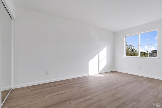 interior space featuring light hardwood / wood-style floors