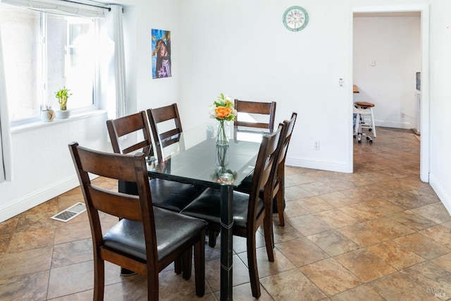 view of dining space