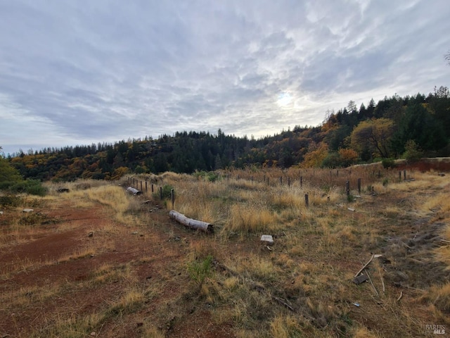 view of nature featuring a rural view