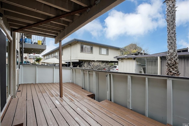 view of deck