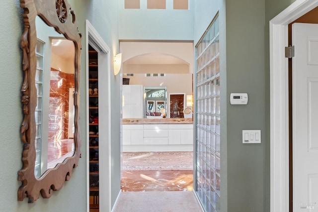 3057 Saint Helena Hwy N, Saint Helena, CA 94574 - hallway featuring arched walkways