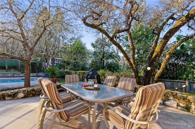 3057 Saint Helena Hwy N, Saint Helena, CA 94574 - view of patio / terrace with outdoor dining area