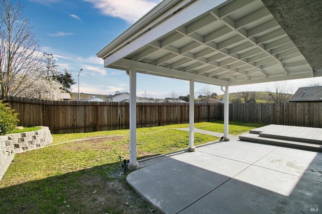 view of patio