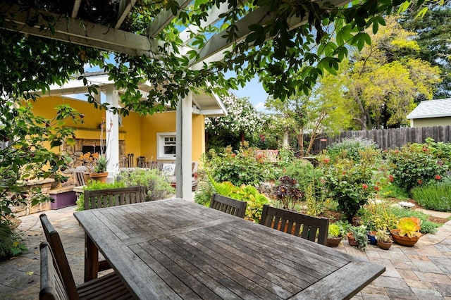 view of patio