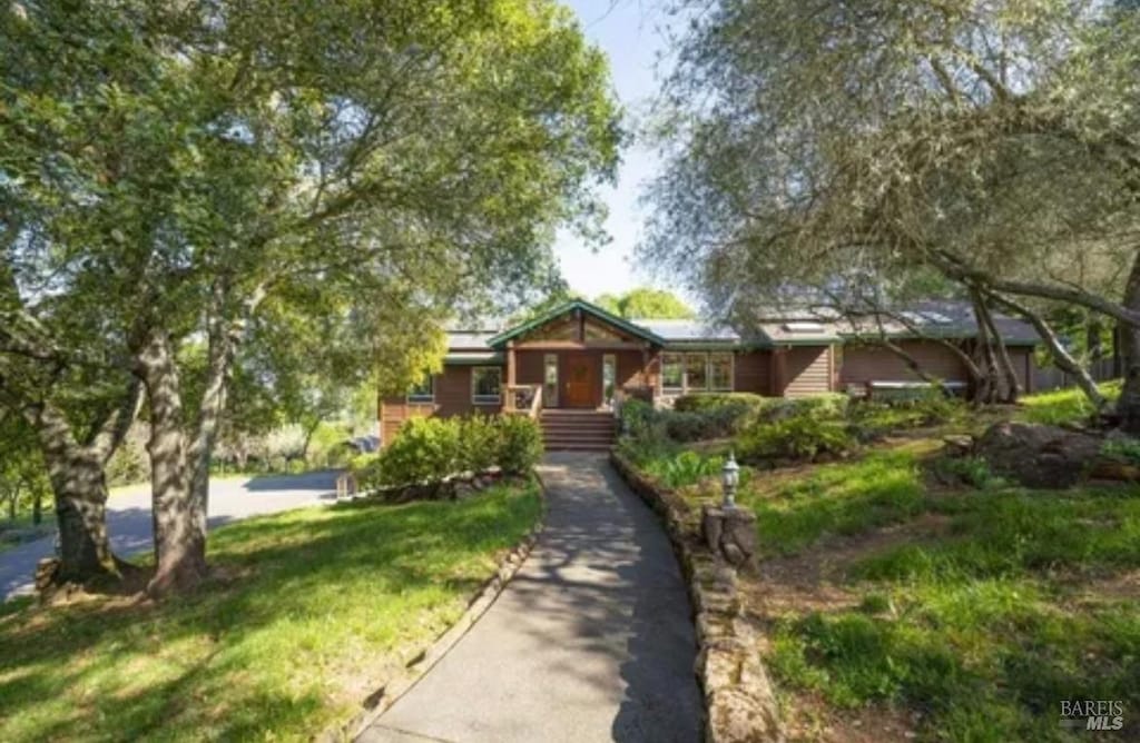 view of ranch-style house