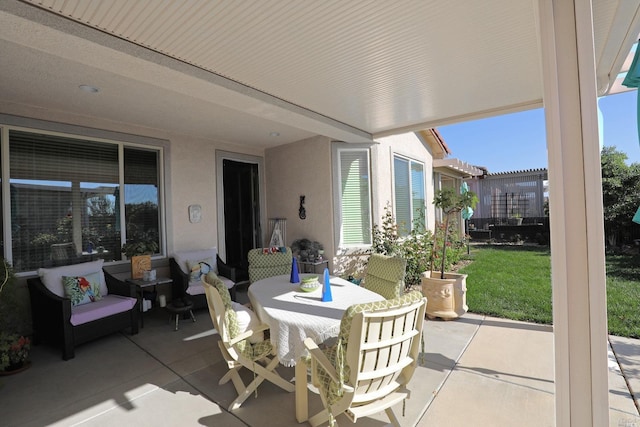 view of patio / terrace