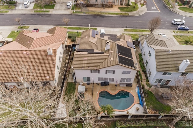 drone / aerial view