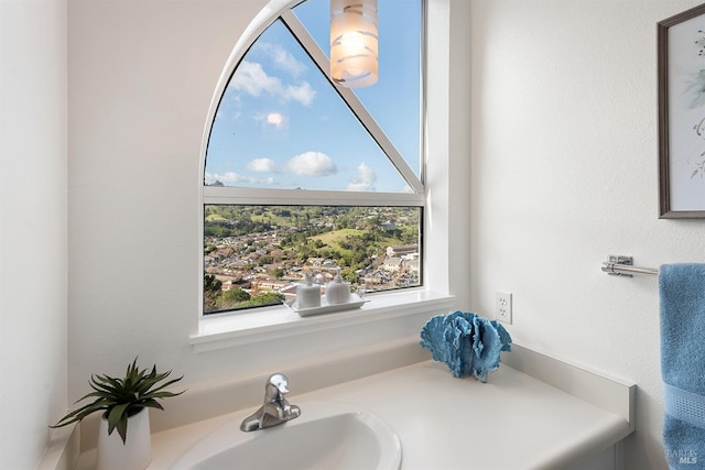 bathroom featuring sink