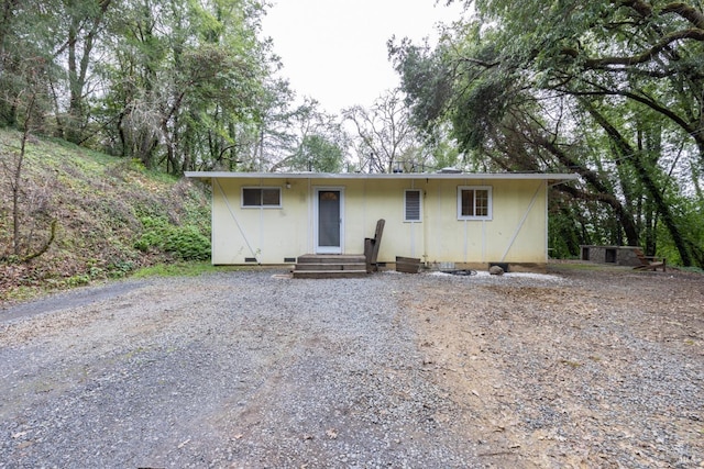 view of ranch-style house