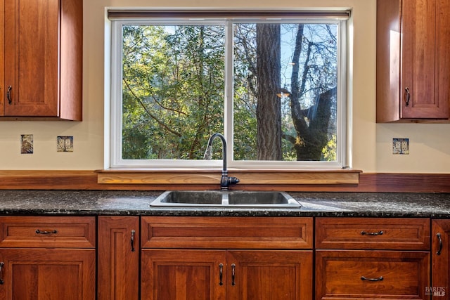 kitchen featuring sink