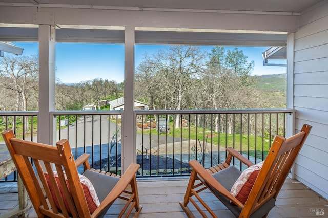 1061 Steele Canyon Rd, Napa, CA 94558 - view of balcony