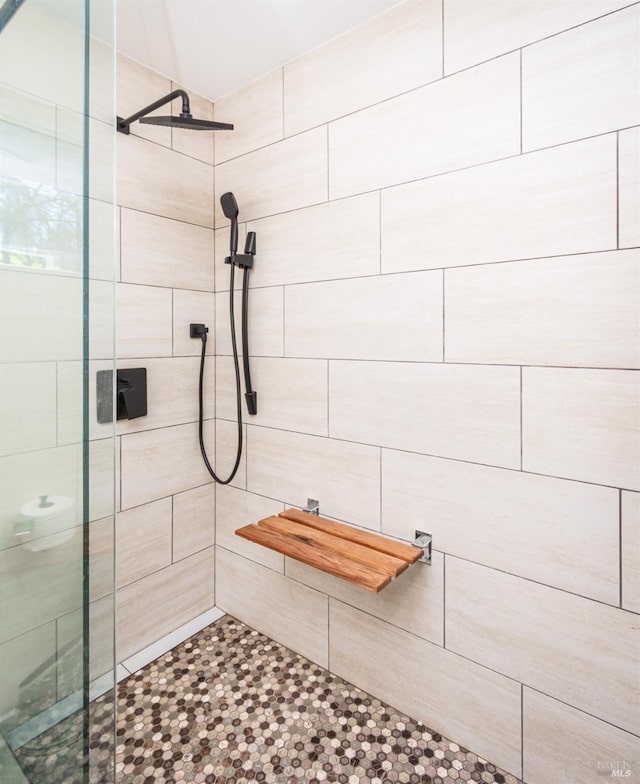 1061 Steele Canyon Rd, Napa, CA 94558 - bathroom with tiled shower
