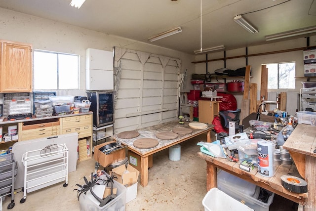1061 Steele Canyon Rd, Napa, CA 94558 - garage with a workshop area