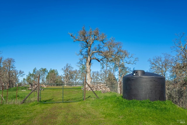 1061 Steele Canyon Rd, Napa, CA 94558 - view of yard featuring fence