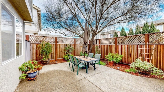 view of patio / terrace