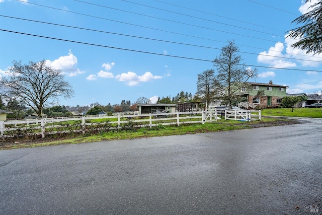 view of road