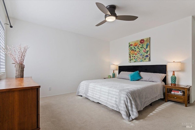 1782 Devonshire Dr, Benicia, CA 94510 - bedroom featuring light colored carpet and a ceiling fan