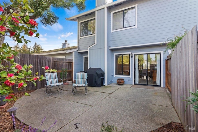 1782 Devonshire Dr, Benicia, CA 94510 - back of property with a patio and a fenced backyard