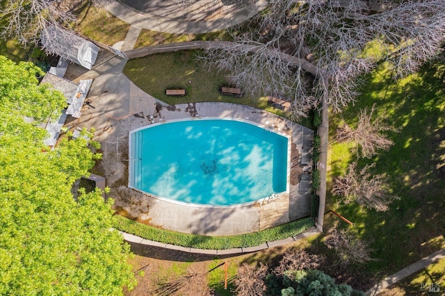 view of pool