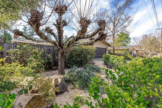 1077 Valley View St, Saint Helena, CA 94574 - view of yard with a garage