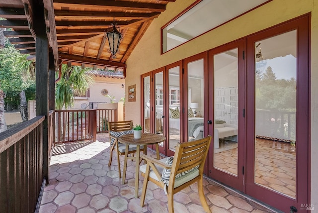 107 Deer Hollow Rd, San Anselmo, CA 94960 - sunroom featuring french doors
