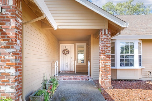view of property entrance