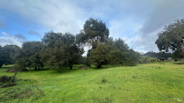 exterior space with a rural view