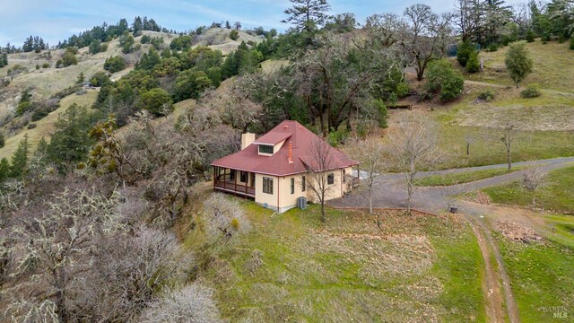 14950 Ridgeview Rd, Willits, CA 95490 - mountain view featuring a forest