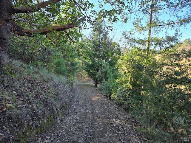 view of street