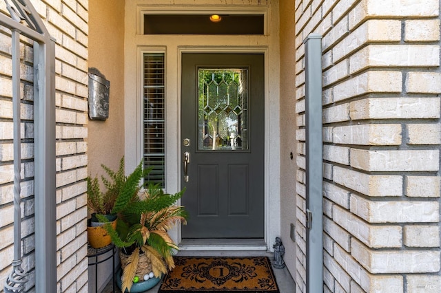 view of entrance to property