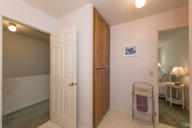 bathroom featuring baseboards