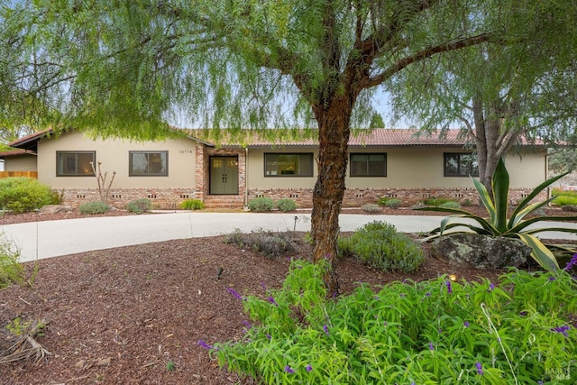 view of ranch-style house