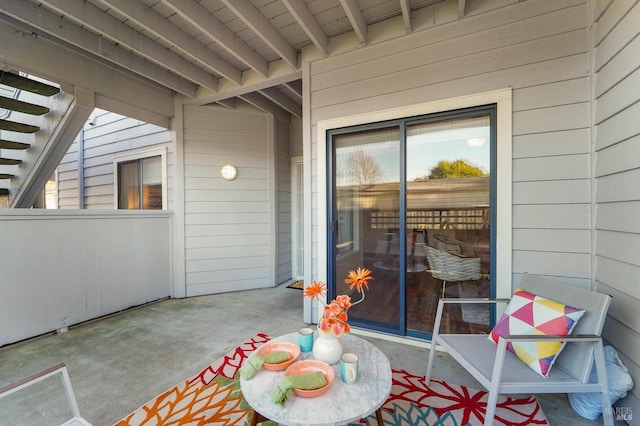 view of patio / terrace