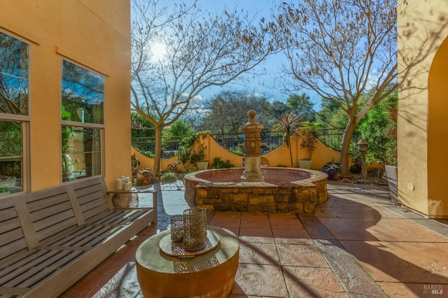 5319 Bayridge Ct, Fairfield, CA 94534 - view of patio featuring fence