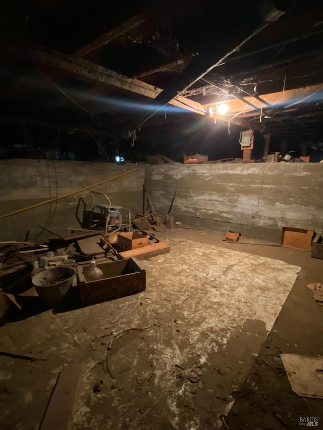 9211 Boyce Rd, Winters, CA 95694 - view of unfinished basement