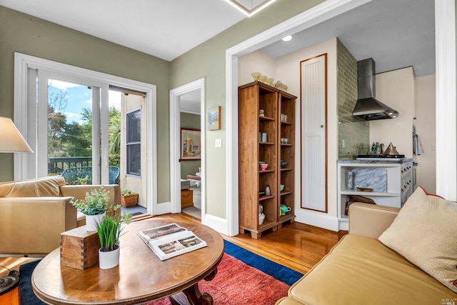 18900 Robinson Rd, Sonoma, CA 95476 - living room featuring wood-type flooring