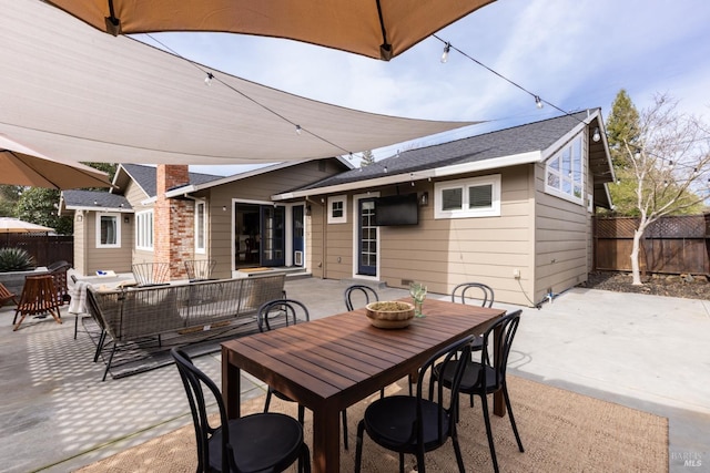 view of patio / terrace with outdoor lounge area