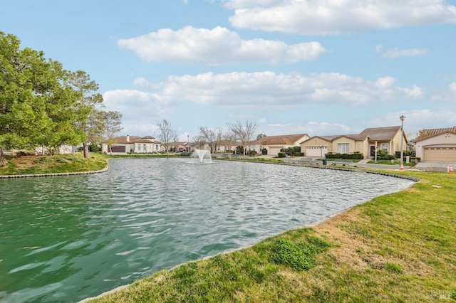 property view of water