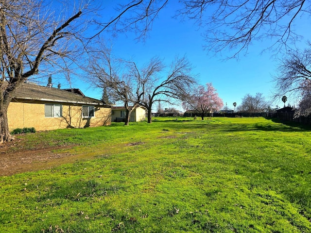 view of yard