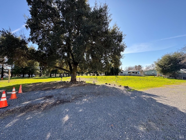 view of parking / parking lot