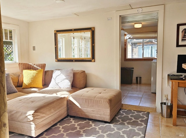 195 Ocean View Ave, Bodega Bay, CA 94923 - tiled living area featuring plenty of natural light