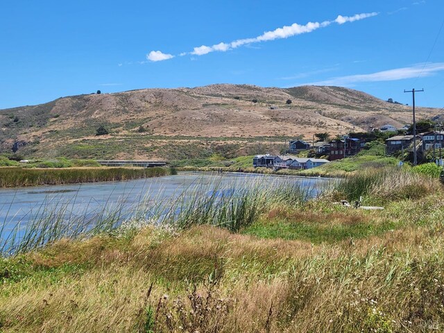 195 Ocean View Ave, Bodega Bay, CA 94923 - mountain view with a nearby body of water